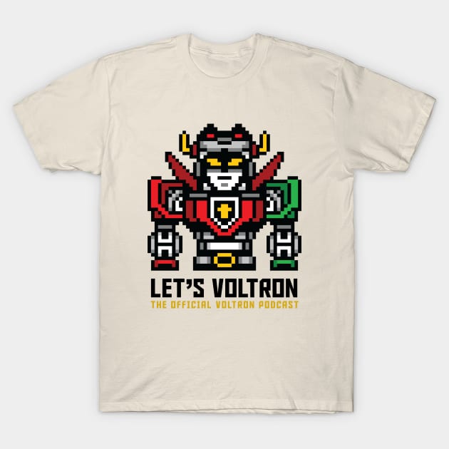 Let's Voltron Podcast (Official Square Logo) T-Shirt by Let's Voltron Podcast